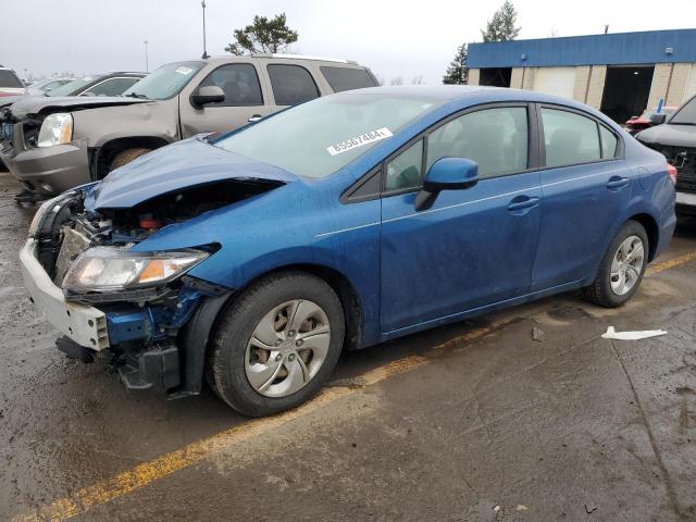  HONDA CIVIC 2013 Blue