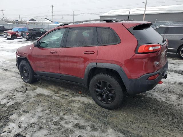 Паркетники JEEP CHEROKEE 2016 Червоний