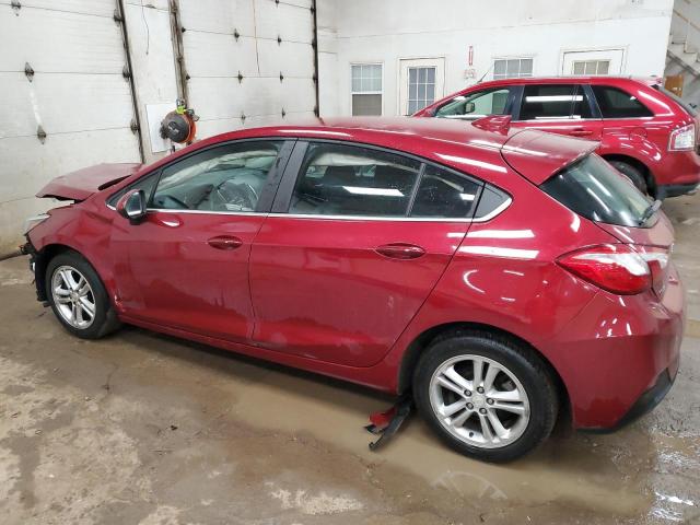  CHEVROLET CRUZE 2017 Красный