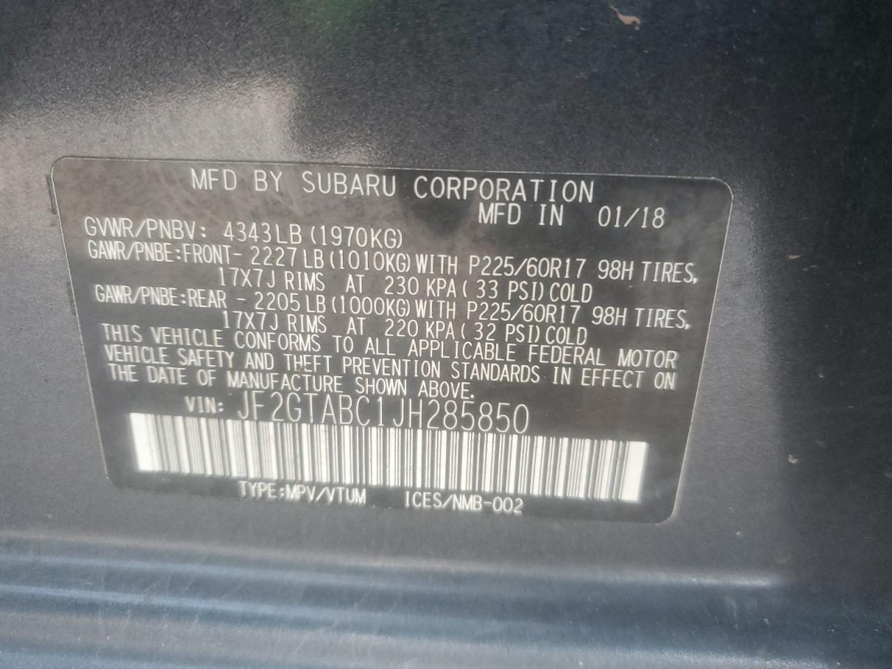 2018 Subaru XV - Image 15