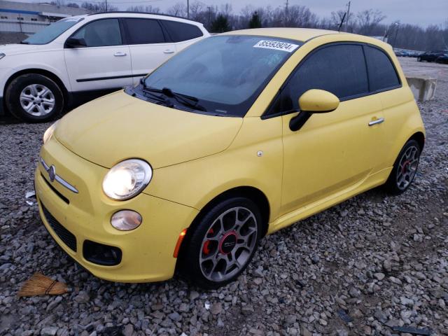  FIAT 500 2012 Żółty