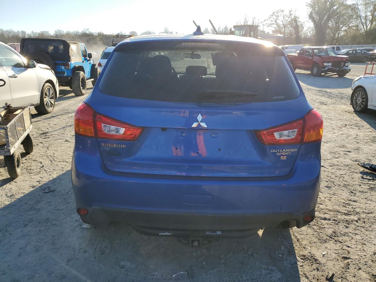 2017 Mitsubishi Outlander Sport Es VIN: JA4AR3AW0HZ023410 Lot: 82751594