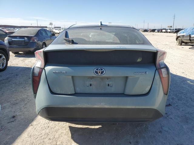  TOYOTA PRIUS 2017 Turquoise