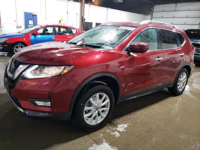  NISSAN ROGUE 2018 Czerwony