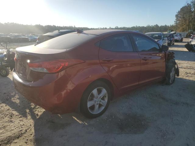 Sedans HYUNDAI ELANTRA 2012 Czerwony