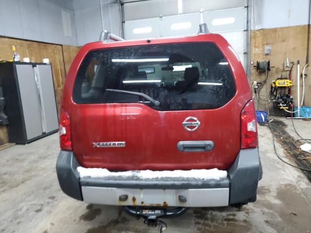  NISSAN XTERRA 2015 Red