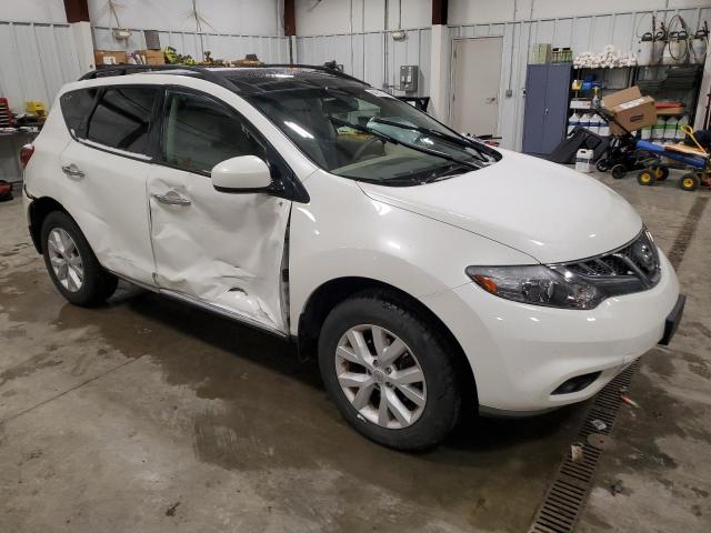  NISSAN MURANO 2012 White