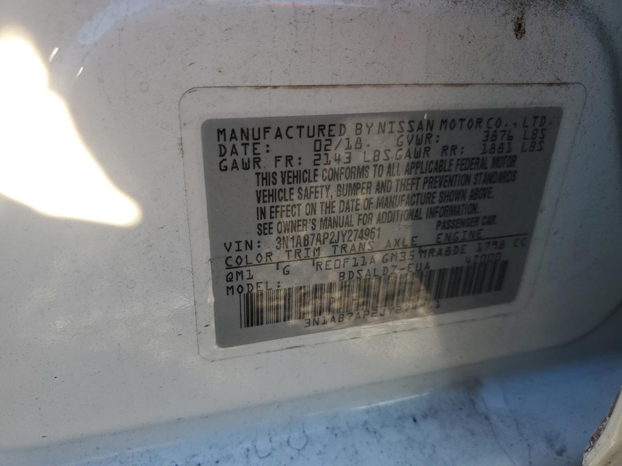2018 Nissan Sentra - Image 12