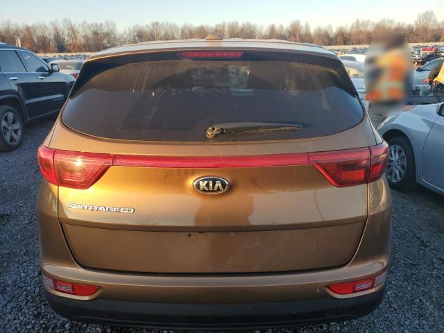  KIA SPORTAGE 2017 Оранжевый