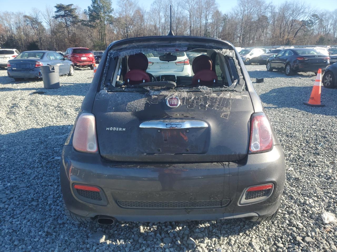 VIN 3C3CFFKR8HT535574 2017 FIAT 500 no.6