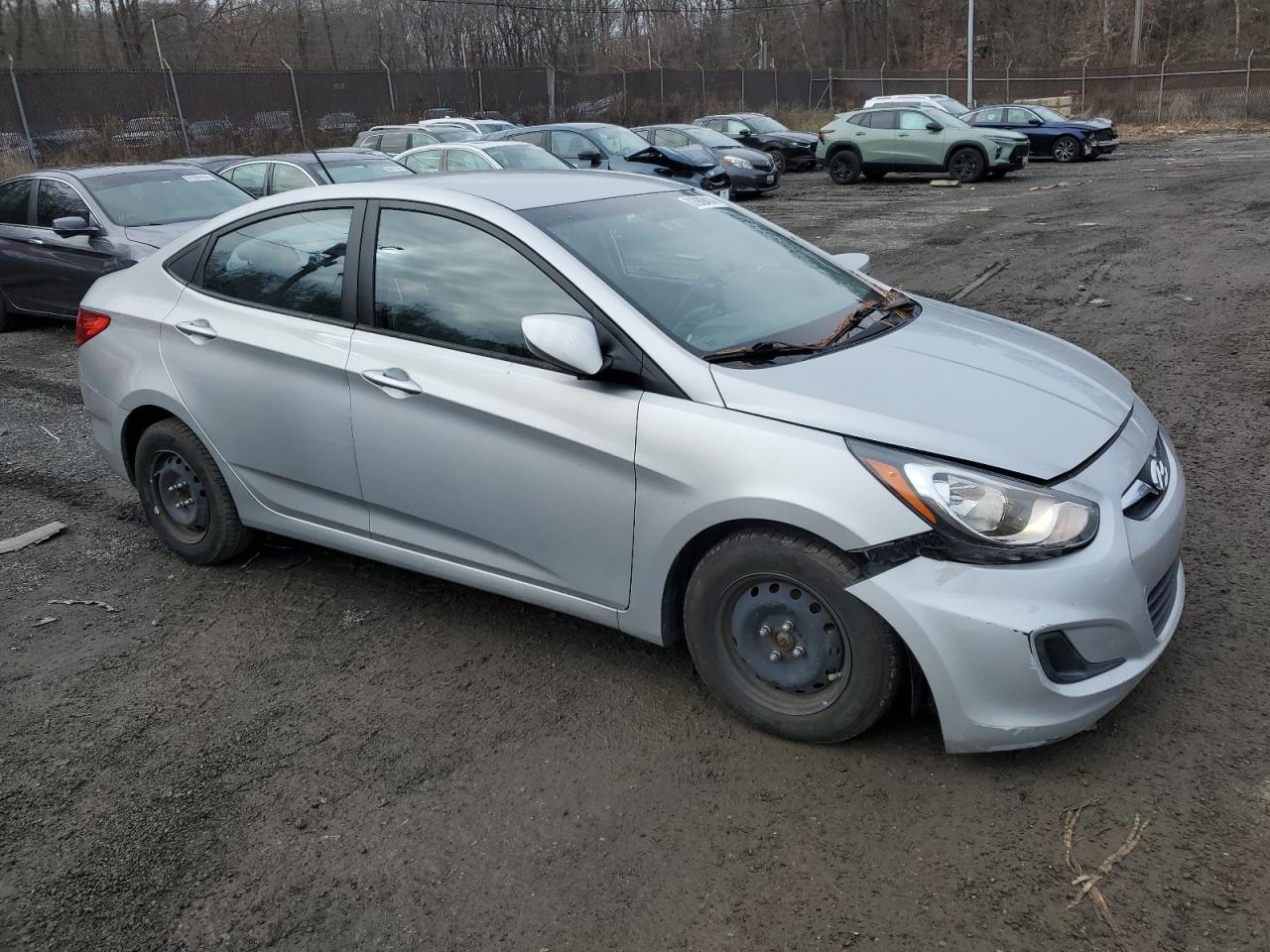 VIN KMHCT4AE2EU590588 2014 HYUNDAI ACCENT no.4