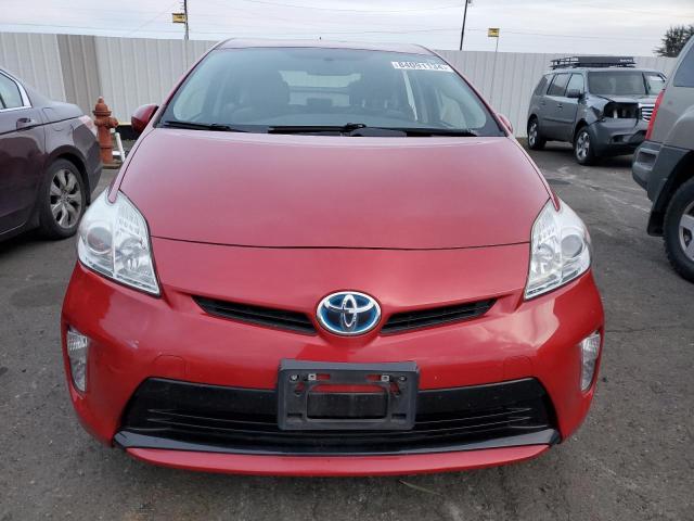  TOYOTA PRIUS 2012 Red