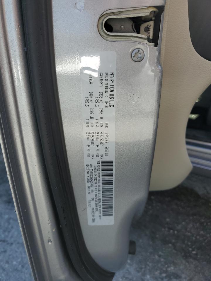 2019 Dodge Grand Caravan Sxt VIN: 2C4RDGCG0KR517482 Lot: 85313644