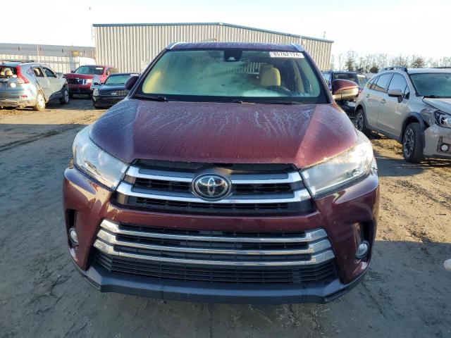  TOYOTA HIGHLANDER 2017 Maroon