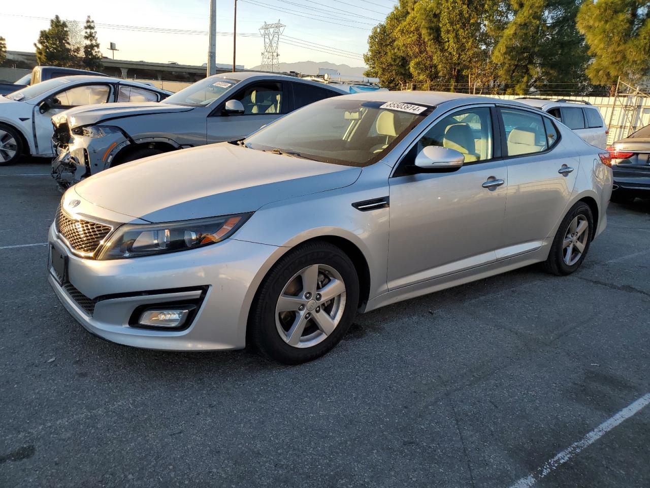 VIN 5XXGM4A78EG261372 2014 KIA OPTIMA no.1