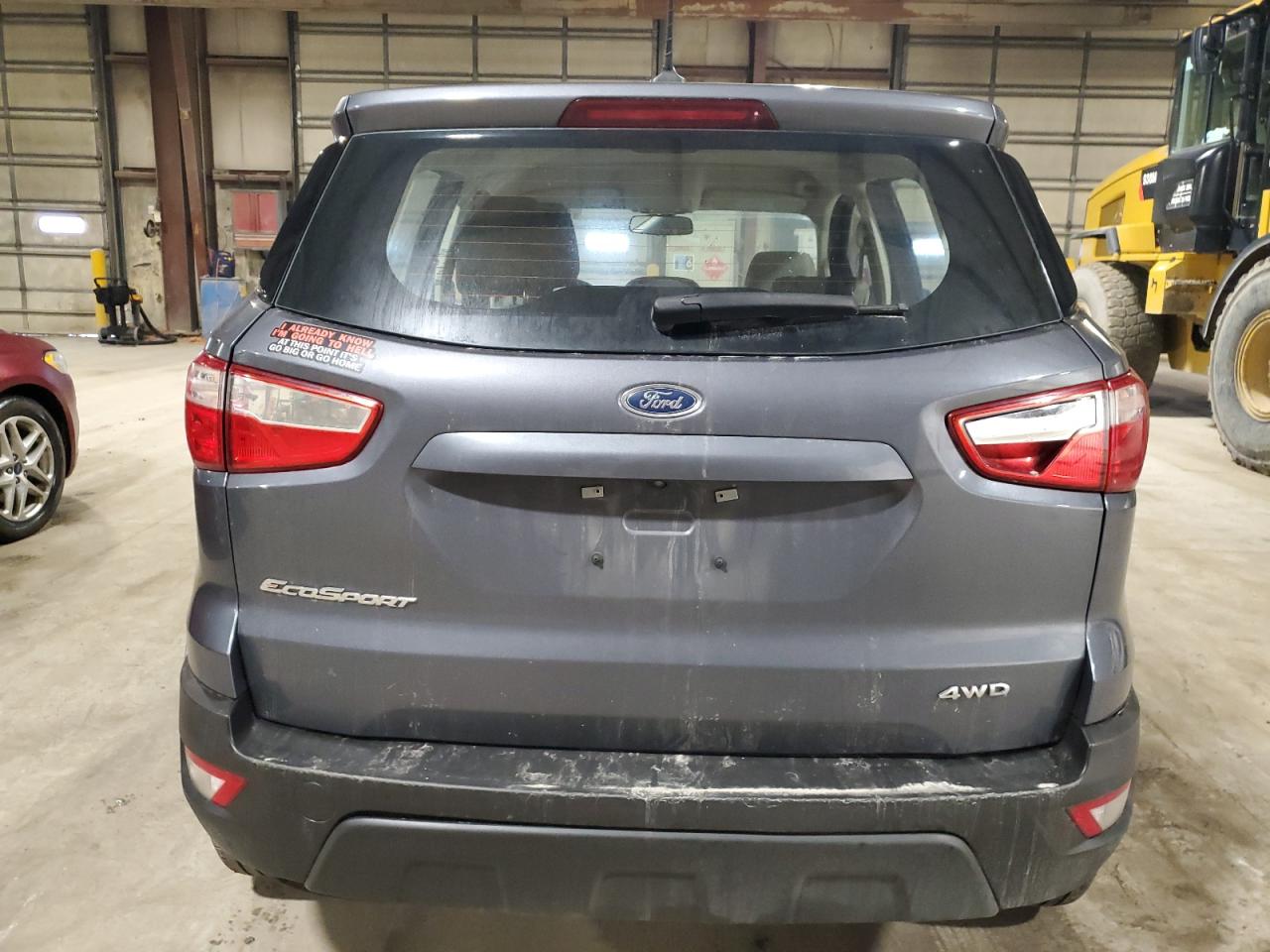 2022 Ford Ecosport S VIN: MAJ6S3FLXNC464108 Lot: 86473484