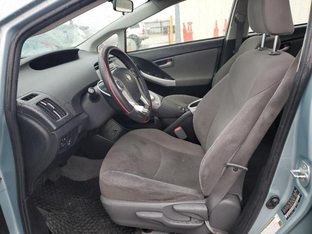  TOYOTA PRIUS 2015 Turquoise