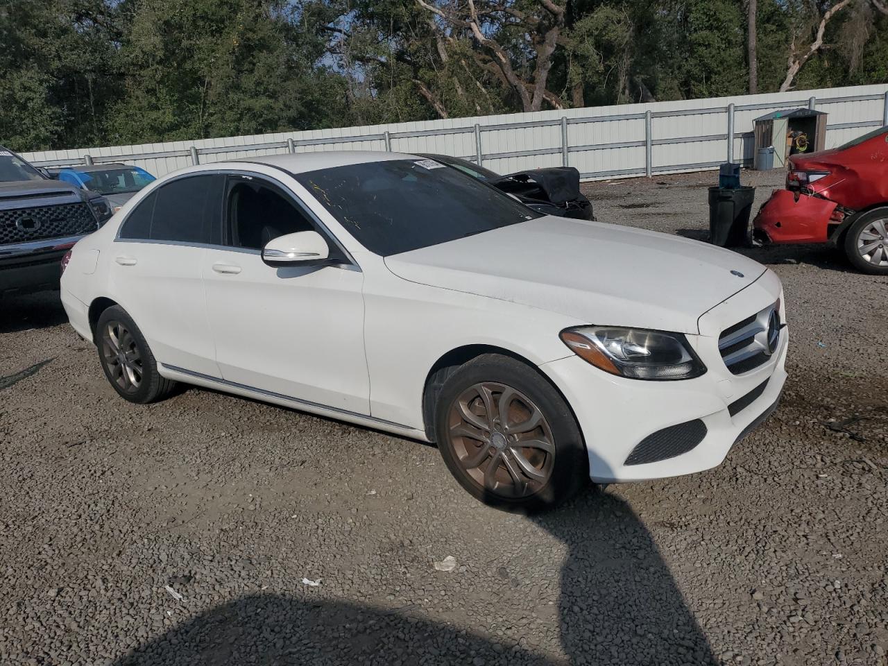 VIN 55SWF4KB3FU036580 2015 MERCEDES-BENZ C-CLASS no.4