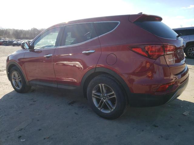  HYUNDAI SANTA FE 2017 Червоний