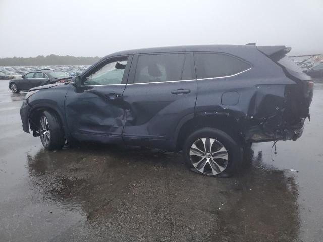  TOYOTA HIGHLANDER 2022 Синий