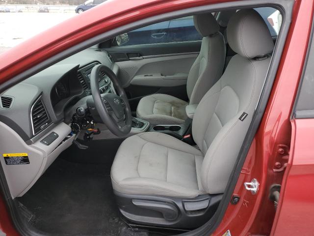 HYUNDAI ELANTRA 2017 Красный