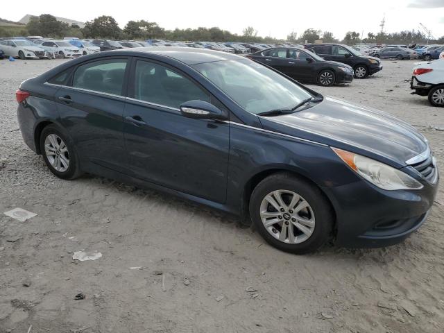 Sedans HYUNDAI SONATA 2014 Granatowy