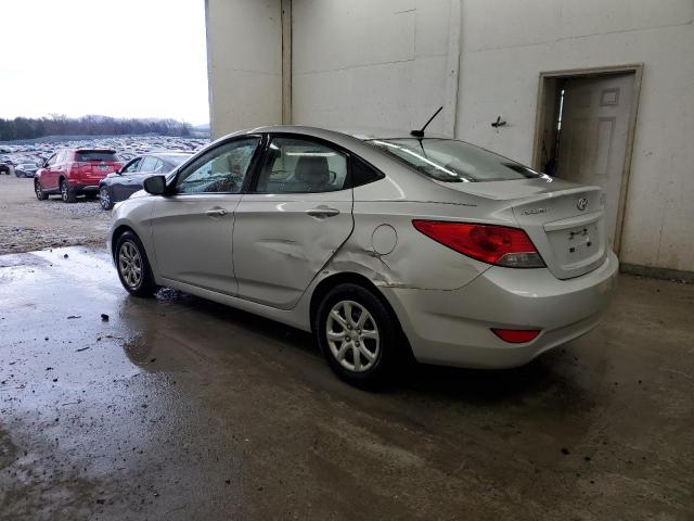  HYUNDAI ACCENT 2012 Srebrny