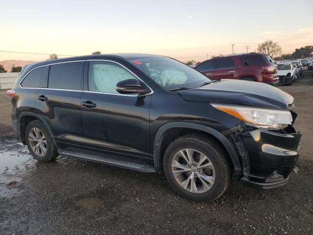  TOYOTA HIGHLANDER 2015 Czarny