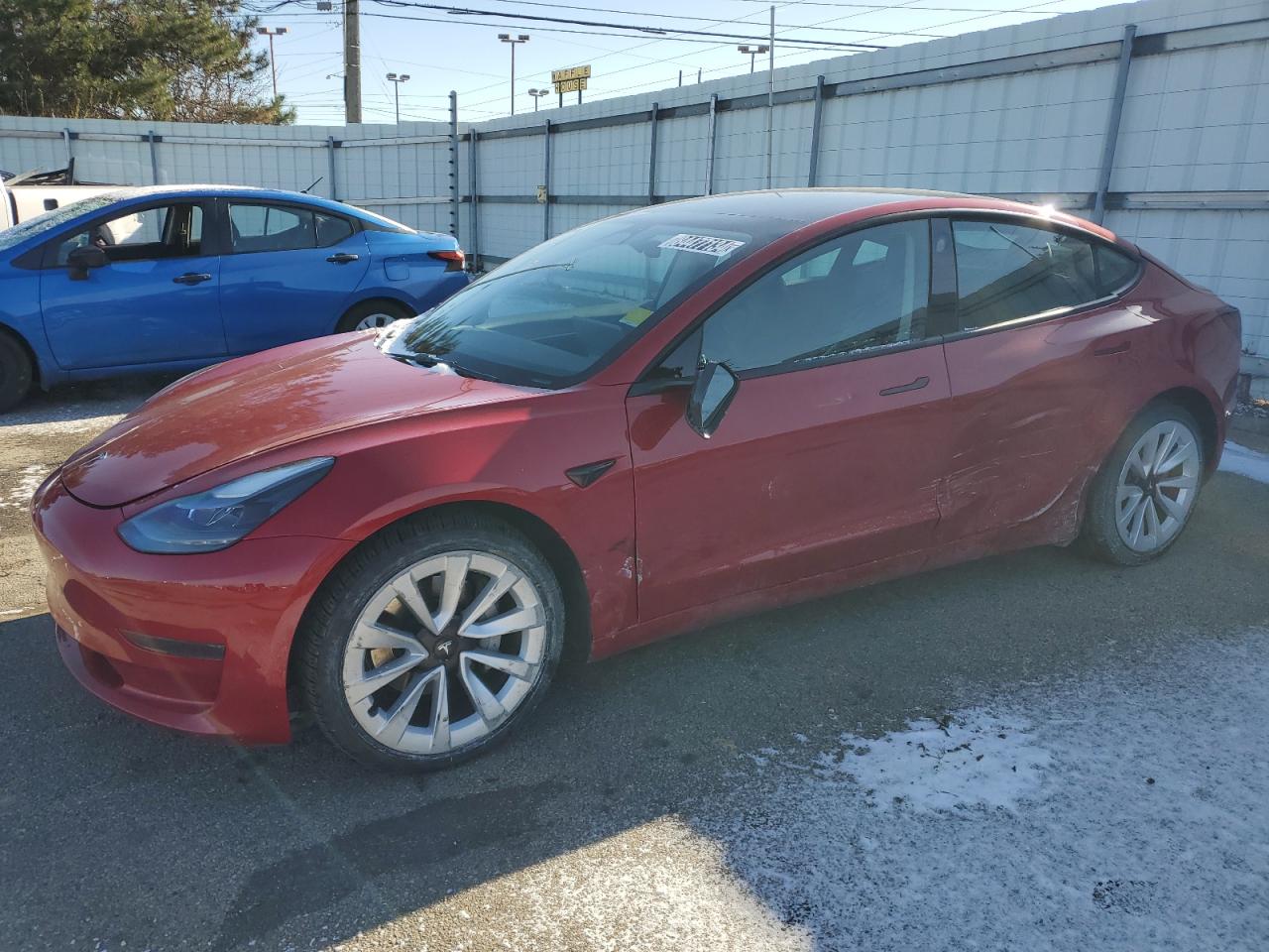 VIN 5YJ3E1EA0PF438566 2023 TESLA MODEL 3 no.1