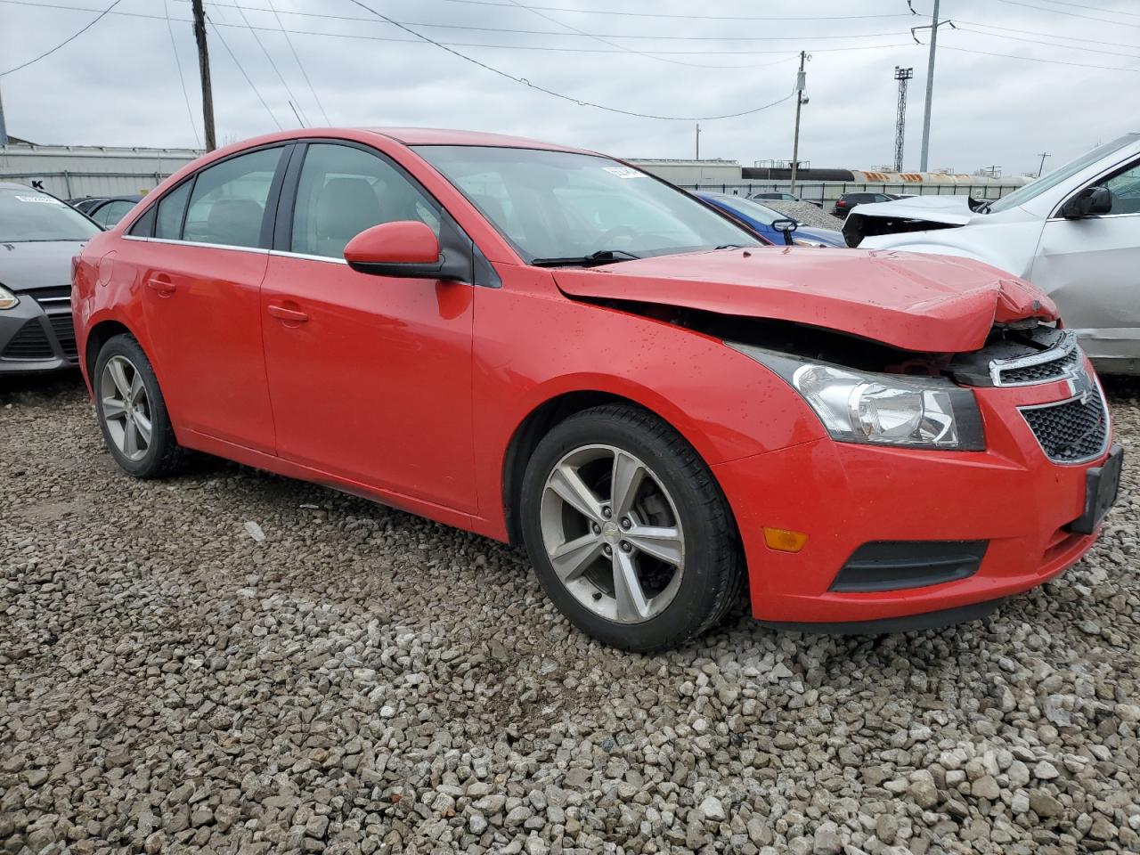 VIN 1G1PE5SB9E7296445 2014 CHEVROLET CRUZE no.4