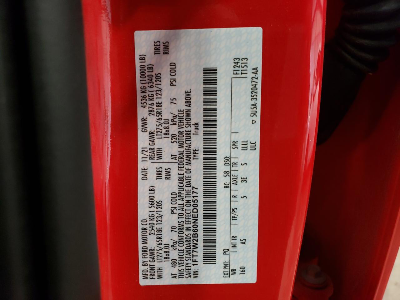 2022 Ford F250 - Image 12