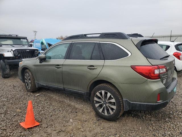  SUBARU OUTBACK 2016 Green