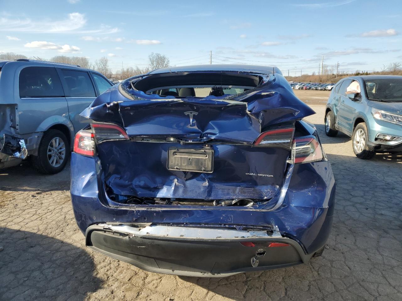 2022 Tesla Model Y VIN: 7SAYGDEE3NA015157 Lot: 82280424