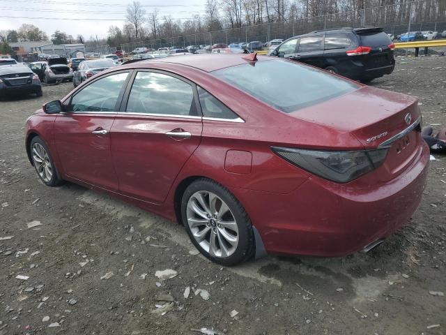 Sedans HYUNDAI SONATA 2013 Red