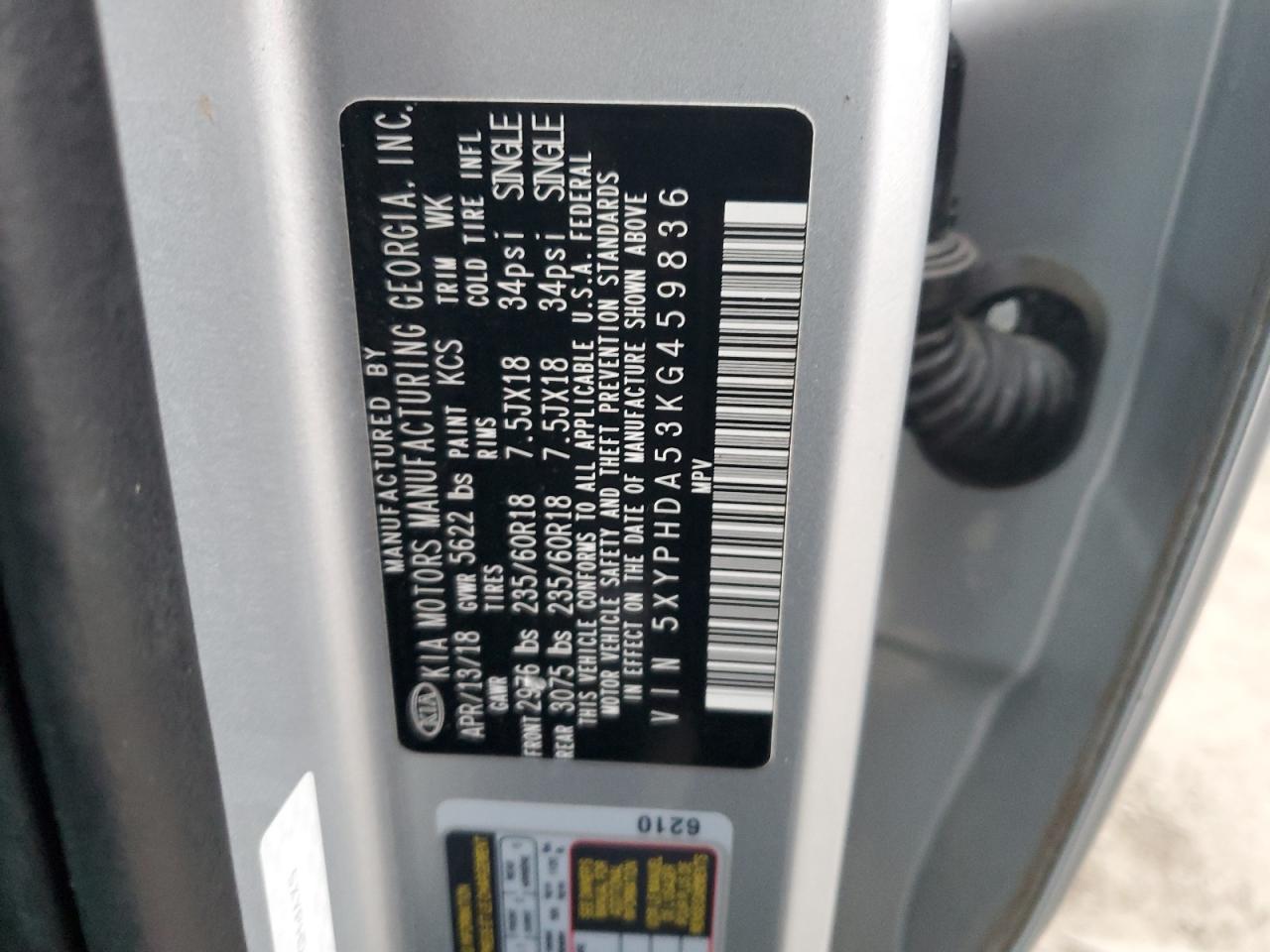 2019 Kia Sorento - Image 13