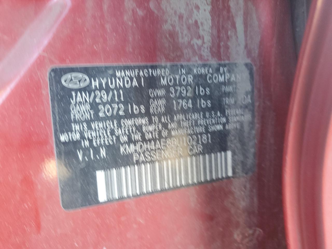 2011 Hyundai Elantra - Image 14