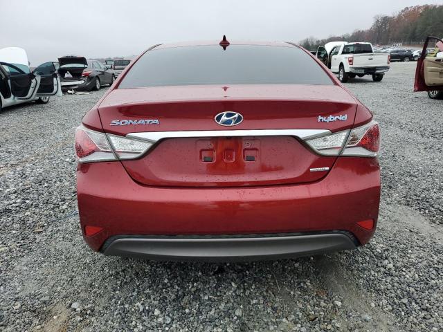  HYUNDAI SONATA 2013 Czerwony