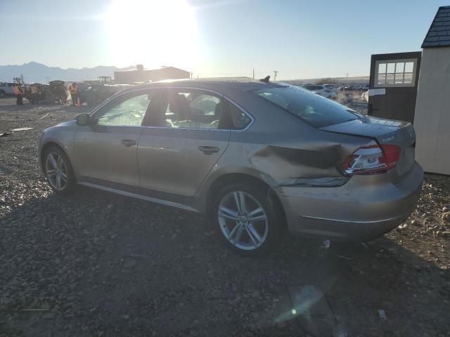  VOLKSWAGEN PASSAT 2015 tan