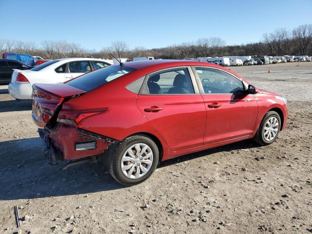  HYUNDAI ACCENT 2018 Czerwony