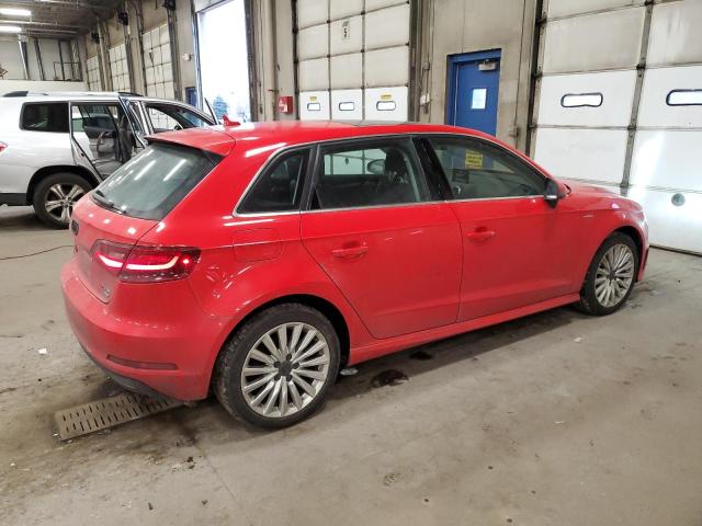  AUDI A3 2016 Czerwony