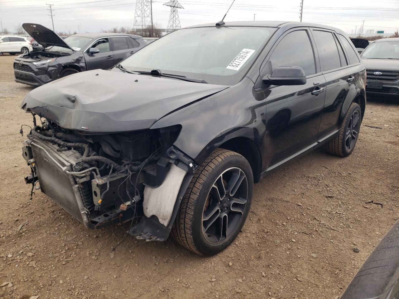 VIN 2FMDK4JCXEBA69503 2014 FORD EDGE no.1