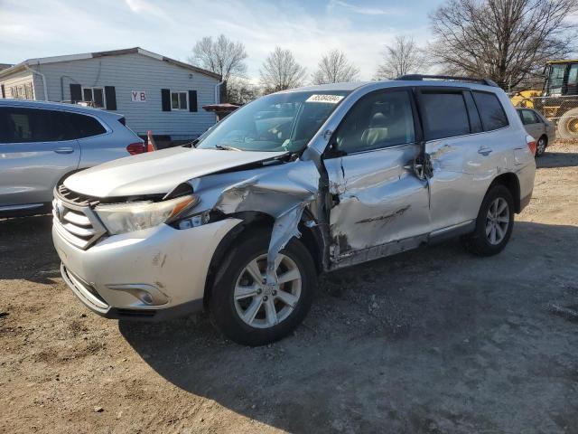  TOYOTA HIGHLANDER 2013 Srebrny