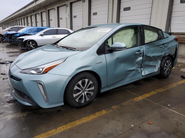  TOYOTA PRIUS 2021 Зеленый