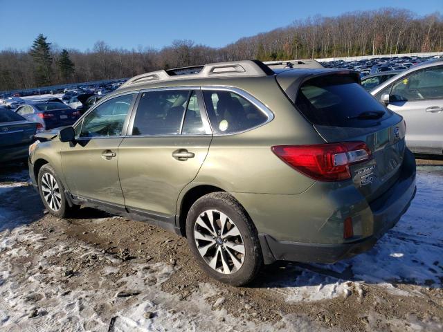  SUBARU OUTBACK 2015 Зеленый