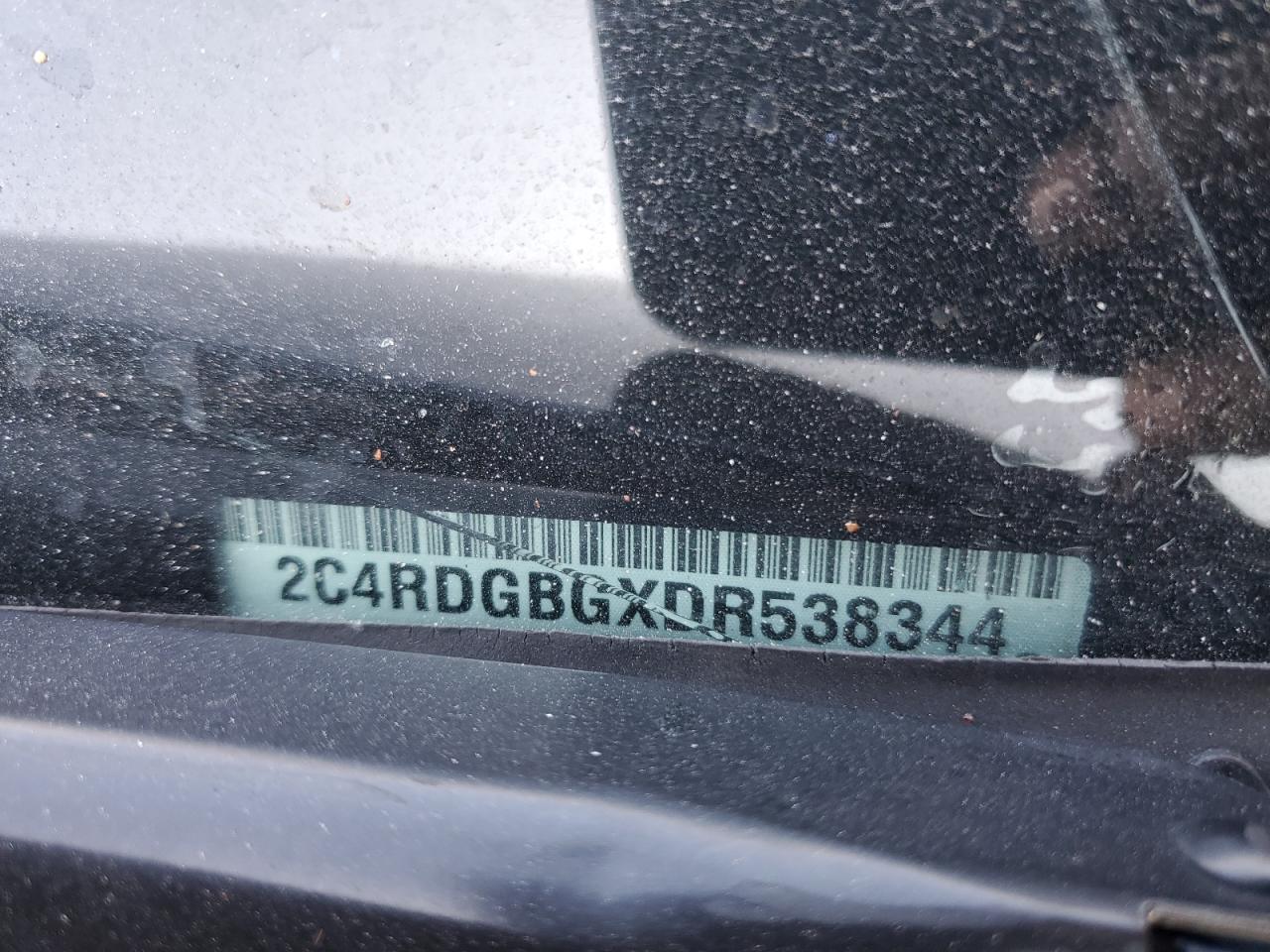 2013 Dodge Grand Caravan Se VIN: 2C4RDGBGXDR538344 Lot: 58421045