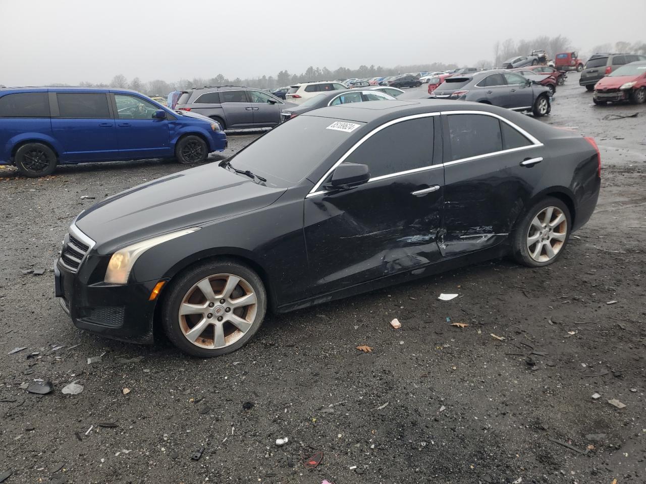 VIN 1G6AA5RX6E0122161 2014 CADILLAC ATS no.1