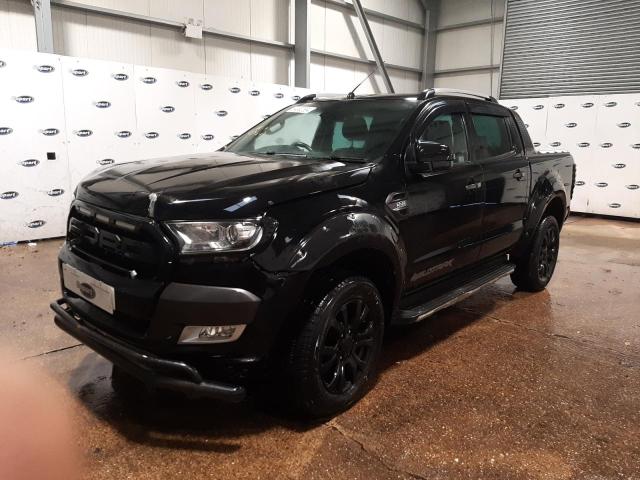 2019 FORD RANGER PICK UP DOUBLE CAB WILDTRAK 3.2 TDCI 200 AUTO for sale at Copart NEWBURY