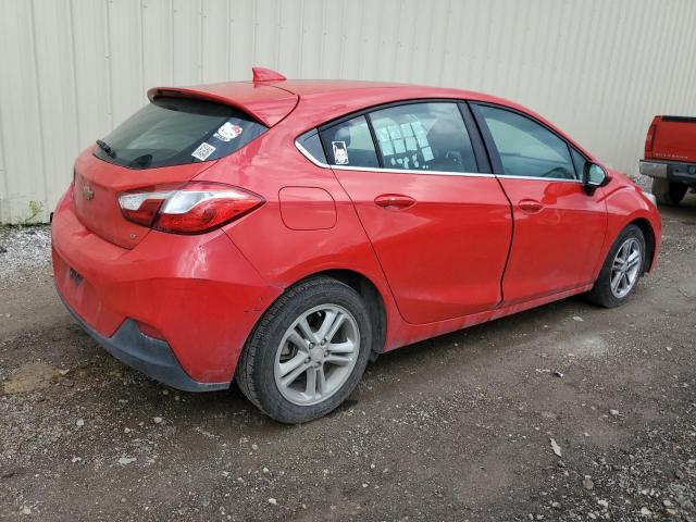  CHEVROLET CRUZE 2017 Red