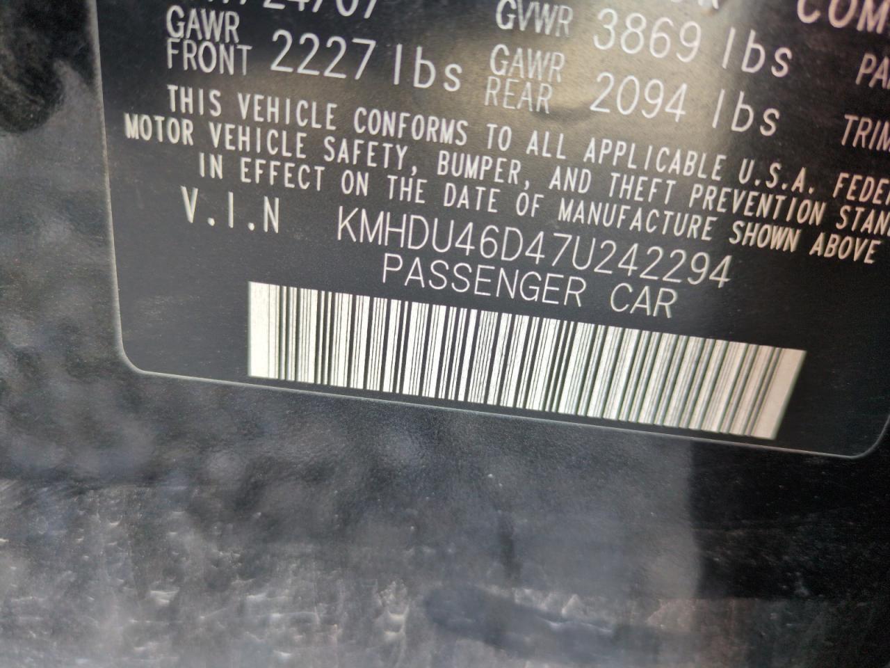 2007 Hyundai Elantra - Image 12