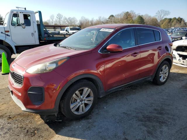  KIA SPORTAGE 2017 Бордовый